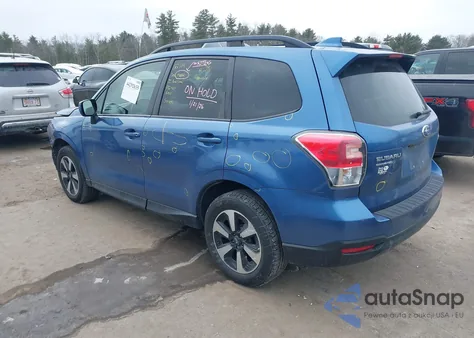 2017 Subaru Forester 2.5I Premium из США, поврежденный, VIN JF2SJAEC3HH482377